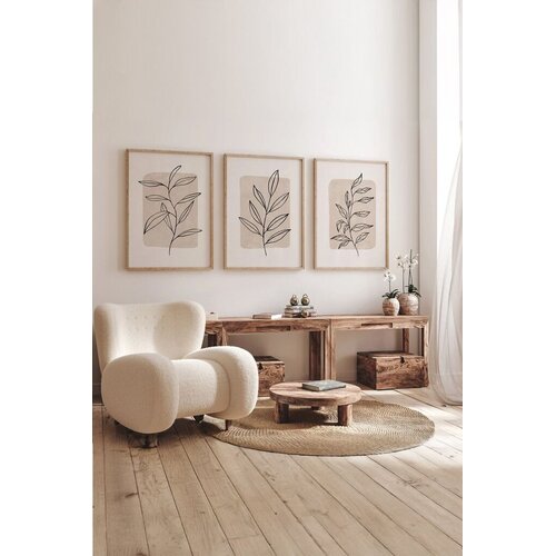 Wallity slika 3Dartsoho54, 3 dijela, 33 x 48 cm Cene
