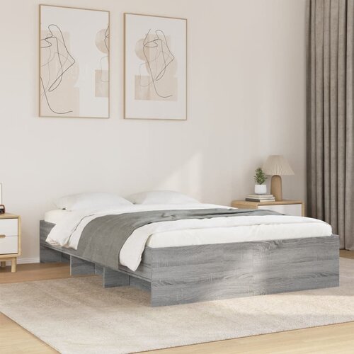 Furnova Posteljni okvir siva sonoma 120x200 cm inženirski les, (21936141) Slike