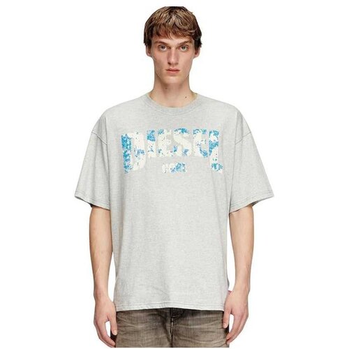 Diesel muška logo majica DSA17268 0PLAT 9CB Slike
