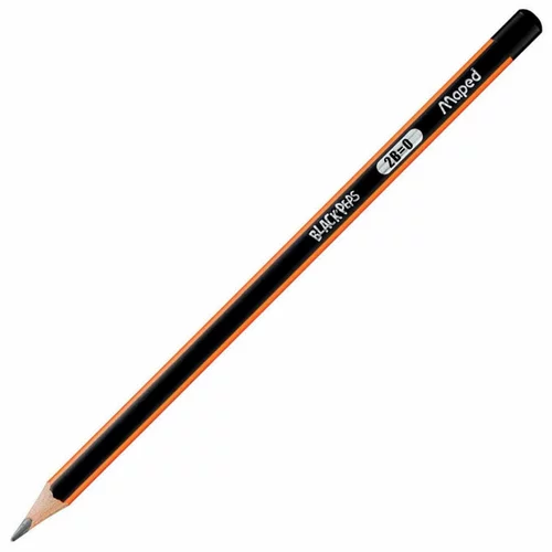 Maped grafitni svinčnik Black'peps, 2B