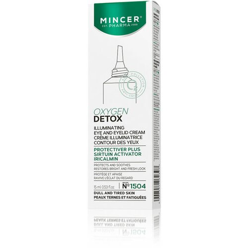 Mincer Pharma oxigen detox N° 1504 - krema za posvetljenje predela oko očiju i očnog Slike