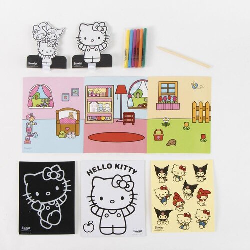 Hello Kitty Papirnata torbica za bojanje and Friends, 24,5 x 16 cm Slike