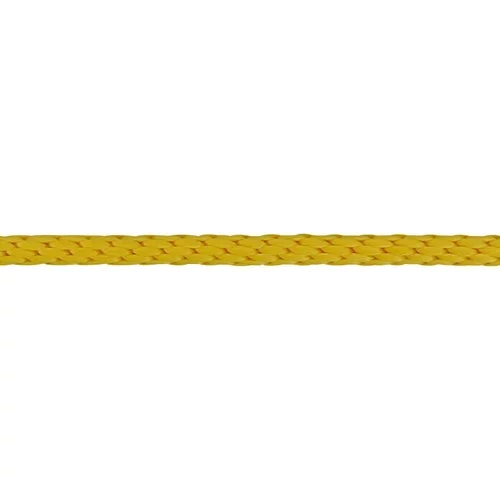STABILIT PP uže po dužnom metru (Promjer: 6 mm, Polipropilen, Žute boje, 24-struko spiralno pleteno)