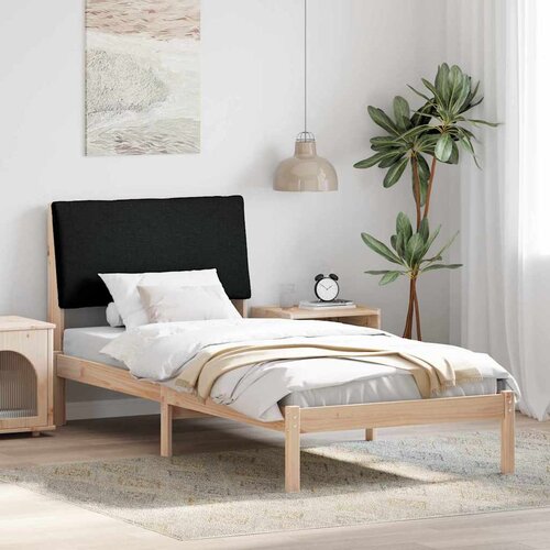 vidaXL Kovinska posteljna konstrukcija Rjava in črna 100 x 200 cm, (5000084041) Cene