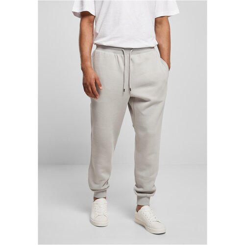 Urban Classics Plus Size Basic sweatpants made of light asphalt Cene