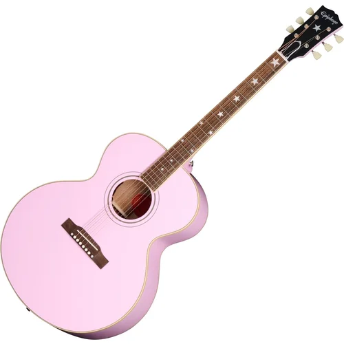 Epiphone J-180 LS Pink