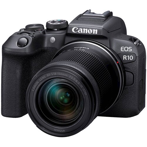 Canon Fotoaparat R10 + RF-S 18-150 IS STM, Crni Cene