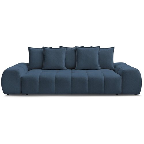 Bobochic Paris Tamno plava sofa od šenila 278 cm Everest – Cene