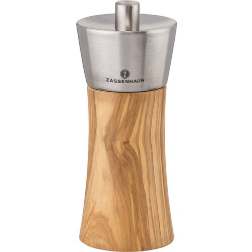 Zassenhaus pepper mill Augsburg Olive Wood, 14 cm Slike