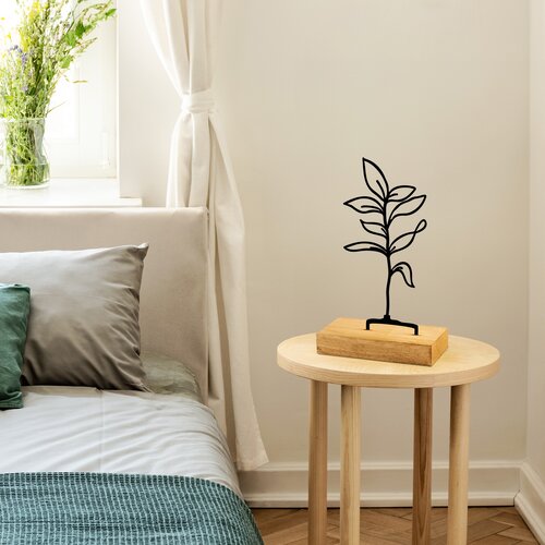 Atelier Del Sofa Dekorativna figura Sadnica, 28x8x17 cm, Crna Slike