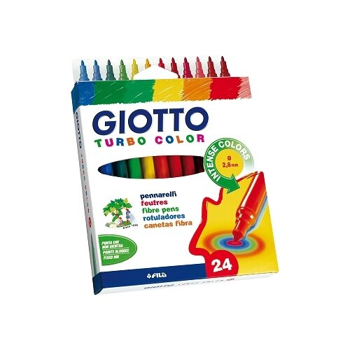 Flomasteri GIOTTO TURBO COLOR - 24 boja (flomasteri) Slike