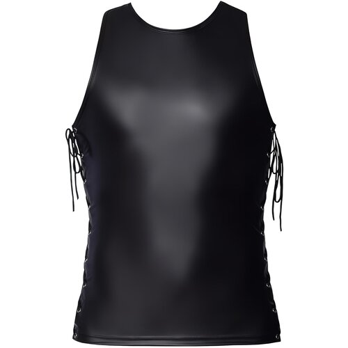 Svenjoyment - mat muška majica na vezivanje sa strane (crna) - M Cijene