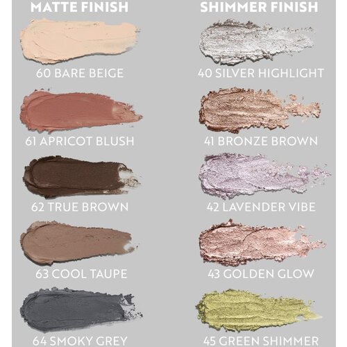 IsaDora The Eyeshadow Stick Matte dolgoobstojna senčila za oči v svinčniku z mat učinkom odtenek 60 Bare Beige 1.2 g Slike