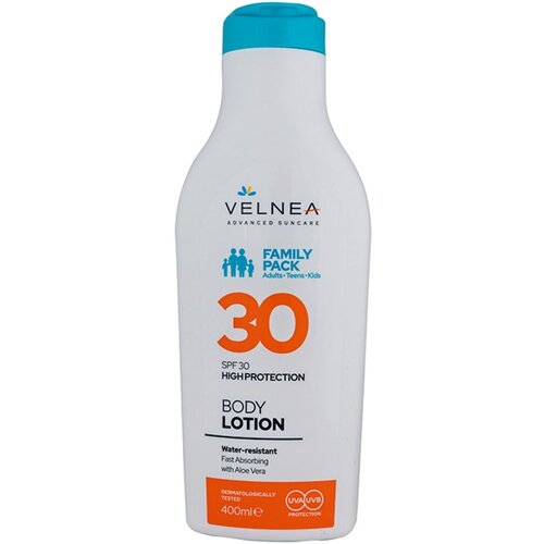 Velnea sun losion za sunčanje za celu porodicu SPF30 200ml Slike