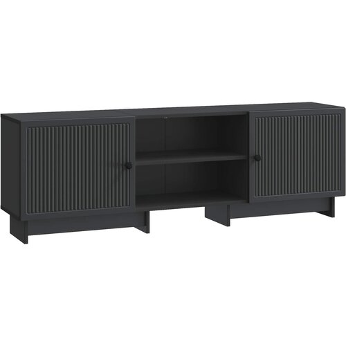 TV ormar Crna 150 x 31 x 50 cm Konstrukcijsko drvo Cijene