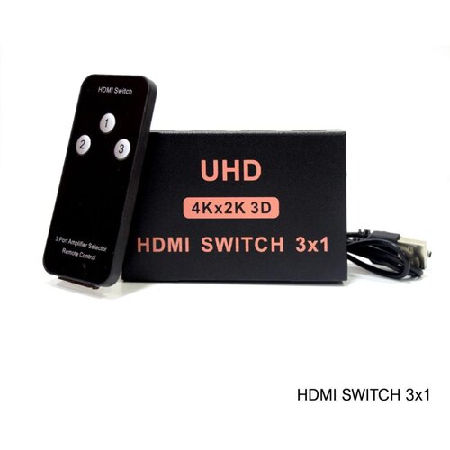 FastAsia HDMI switch 3x1, 4Kx2K 3D Activ Slike