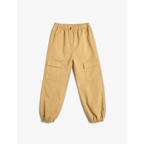 Koton Parachute Trousers with Elastic Waist and Pocket Cotton. Cene