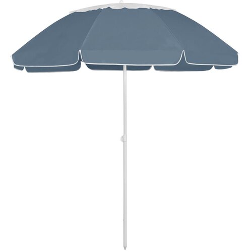 VidaXL Suncobran za plažu Hawaii plavi 300 cm Slike