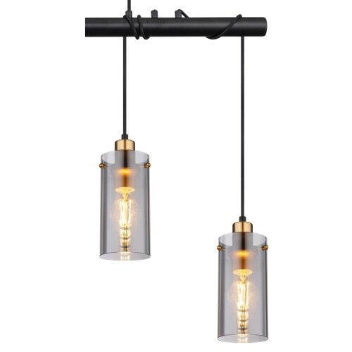 Globo 15564-4H - visilica na sajli fanni 4xE27/40W/230V Slike