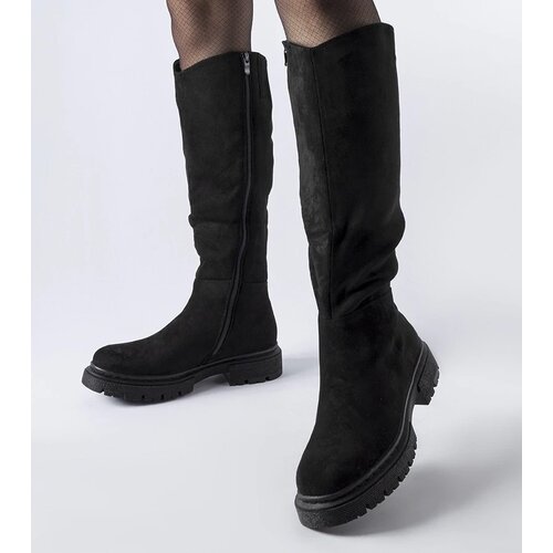 Gemre Black flat insulated boots Millbrook Cene