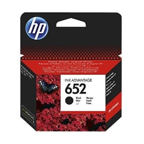 HP Tinta F6V25AE, HP652, black Slike