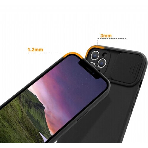 Onasi lens cover silikonski ovitek za&amp;scaron;čita za samsung galaxy S21 fe G990 - črn Slike