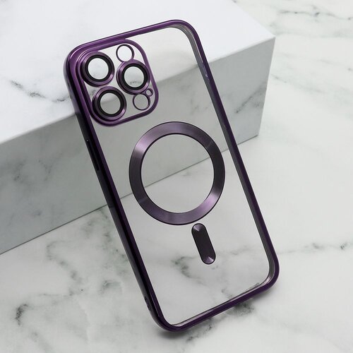 Futrola protect magsafe za iphone 15 pro max/ ljubičasta Slike