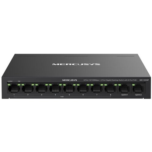Mercusys MS110CMP Network Switch PoE Support Black Cijene