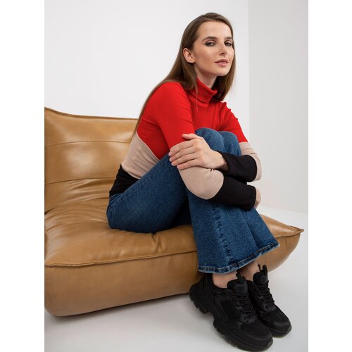RELEVANCE Blouse-RV-BZ-8465-1.35P-red Cene