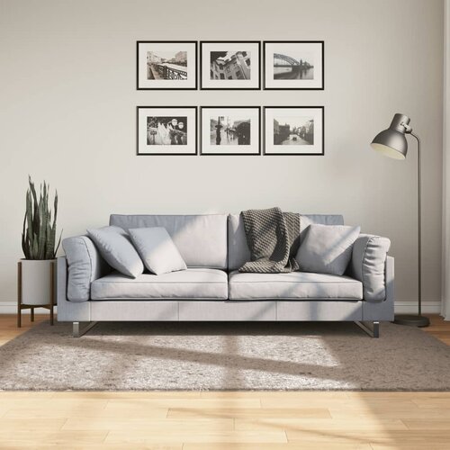 vidaXL Košata preproga moderna bež 140x200 cm Cene