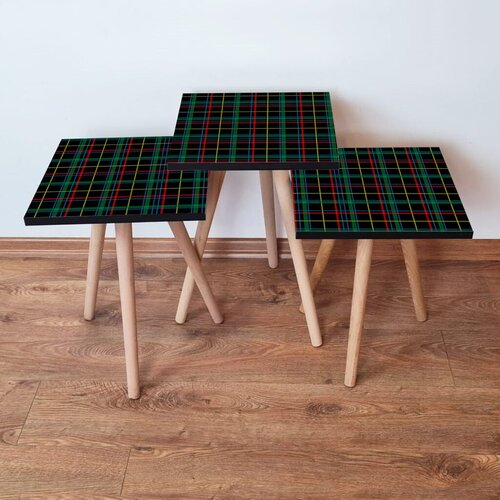 Hanah home set klub stočića 3Shp188, 3 komada, Svetloroze Cene
