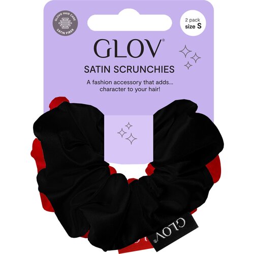Glov Scrunchies 2 Pack S - Red/Black Cene