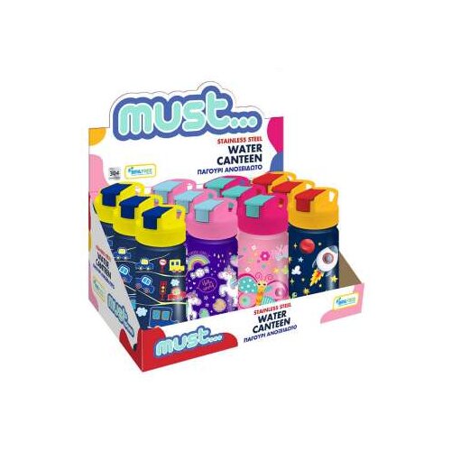  BOCA ZA VODU 450 ML MUST ASST Slike