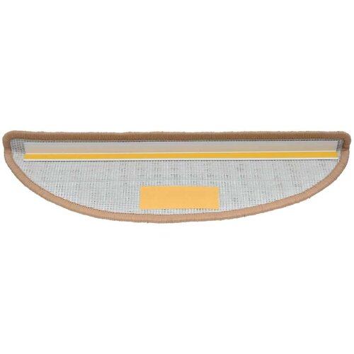  Otirači za stepenice 10 kom 56 x 17 x 3 cm bež Slike