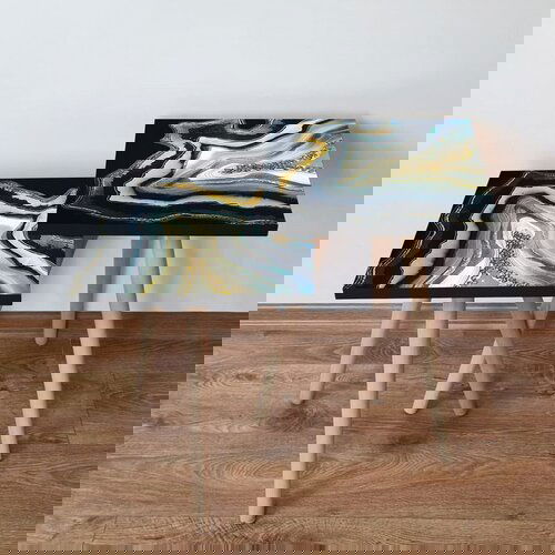 Hanah home 2Shp286 - Multicolor Multicolor Nesting Table (2 Pieces) Cene