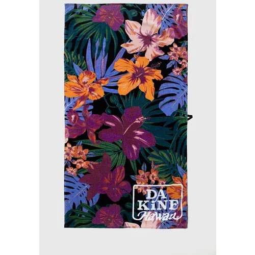 Dakine Pamučni ručnik TERRY BEACH TOWEL 86 x 160 cm boja: ljubičasta, 10003712