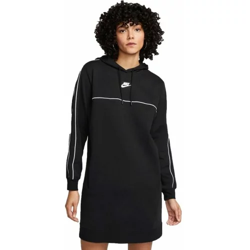 Nike NSW SWSH SS DRESS Ženska haljina, crna, veličina