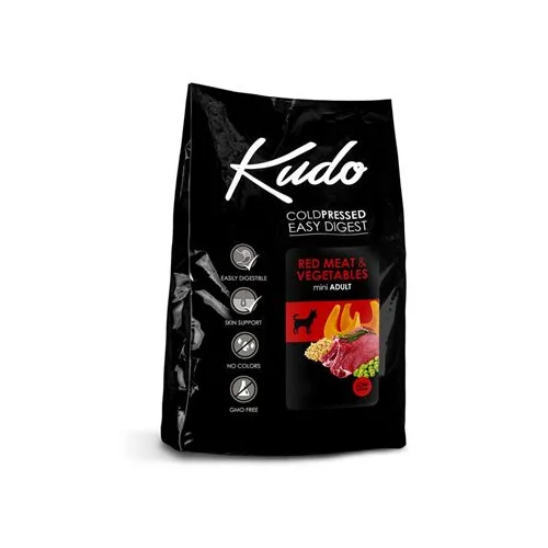 Kudo hladno stiskani briketi za odrasle pse govedina, 12kg