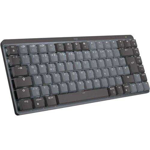 Logitech bežična mehanička tastatura mx mini minimalistic crna 920-010782 Slike