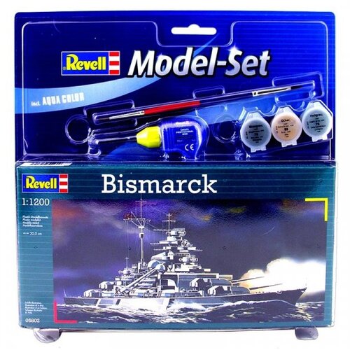 Revell model voja&scaron;ke ladje 1:1200 model set bismarck 65802 Cene