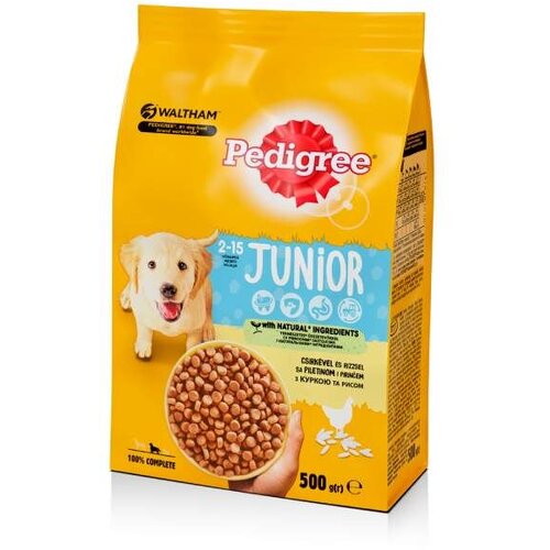 Pedigree Briketi Junior piletina 500 g Slike