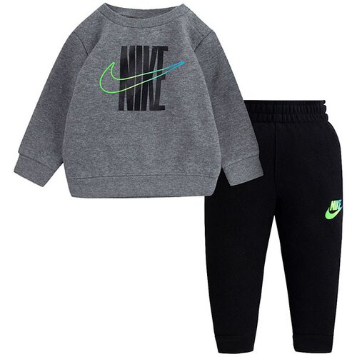 Nike trenerka komplet za bebe nkb rise fleece taping crew se 66H993-023 Slike