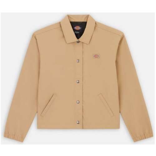 Dickies OAKPORT CROPPED COACH Bež Slike
