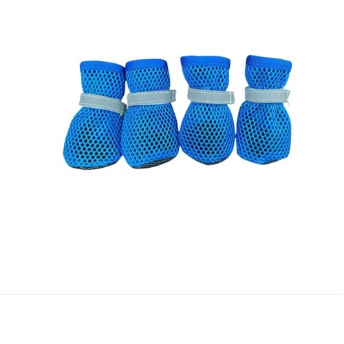INF Poletne copate za pse 4-pack &amp;ndash; zračne, vodoodporne, nedrseče Blue XL, (5000294532) Slike