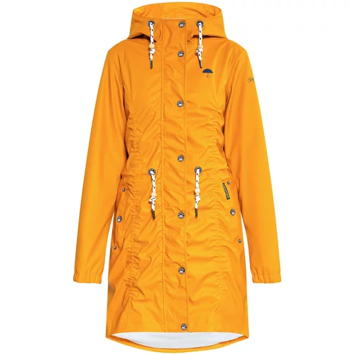 Schmuddelwedda Tehnička jakna narančasto žuta / bijela