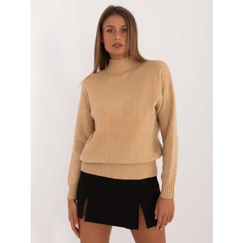 Wool Fashion Italia Sweater-AT-SW-2339.54-light camel Cene