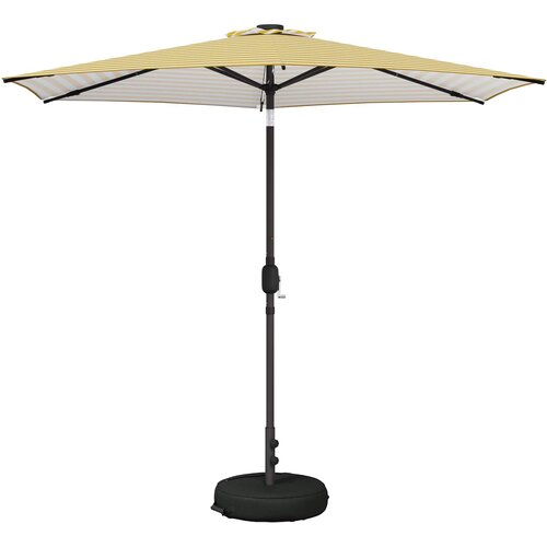 vidaXL Zunanje senčilo z LED lučmi 270 x 270 cm Poliester, (5000247952) Cene