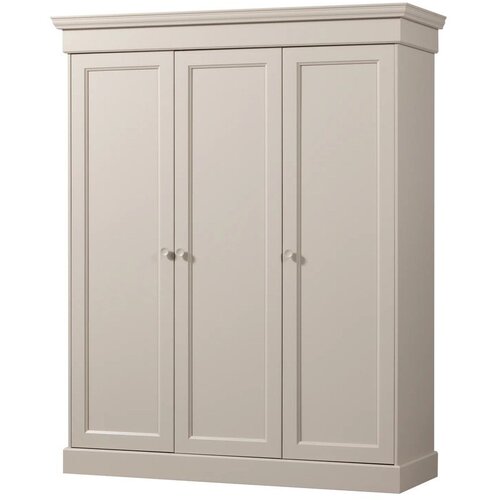 WOOOD Sivo-bež garderobna omara iz masivnega bora 171x212x63 cm Olivia &amp;ndash; Slike