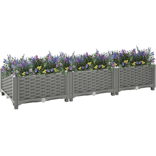 Povi&amp;scaron;ena gredica 120x40x23 cm od polipropilena Slike