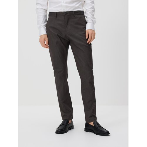 Reserved Chino slim fit hlače - tamnosmeđe Cijene